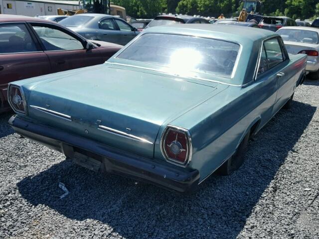 5U66X185156 - 1965 FORD GALAXY 500 GREEN photo 4