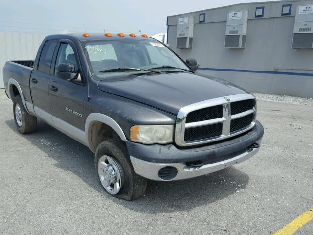 3D7KU28D13G844781 - 2003 DODGE RAM 2500 S CHARCOAL photo 1