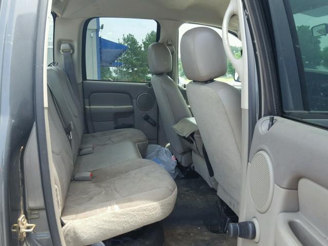 3D7KU28D13G844781 - 2003 DODGE RAM 2500 S CHARCOAL photo 6