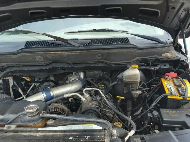 3D7KU28D13G844781 - 2003 DODGE RAM 2500 S CHARCOAL photo 7