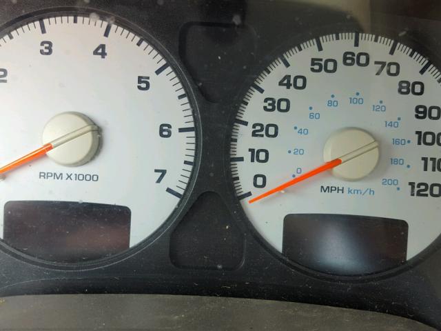 3D7KU28D13G844781 - 2003 DODGE RAM 2500 S CHARCOAL photo 8