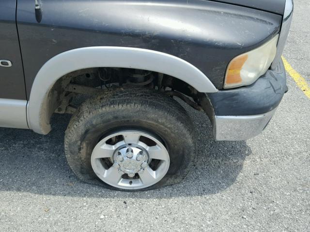 3D7KU28D13G844781 - 2003 DODGE RAM 2500 S CHARCOAL photo 9