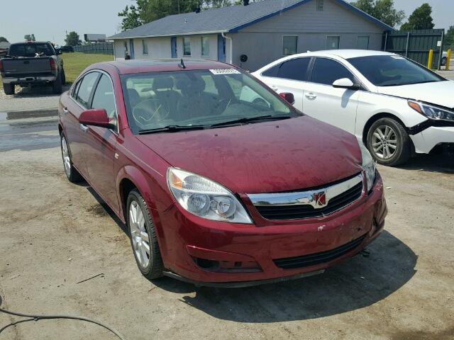 1G8ZV57B39F127231 - 2009 SATURN AURA XR MAROON photo 1