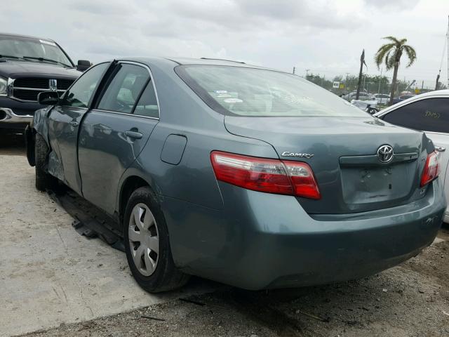 4T1BE46K87U642247 - 2007 TOYOTA CAMRY NEW TEAL photo 3