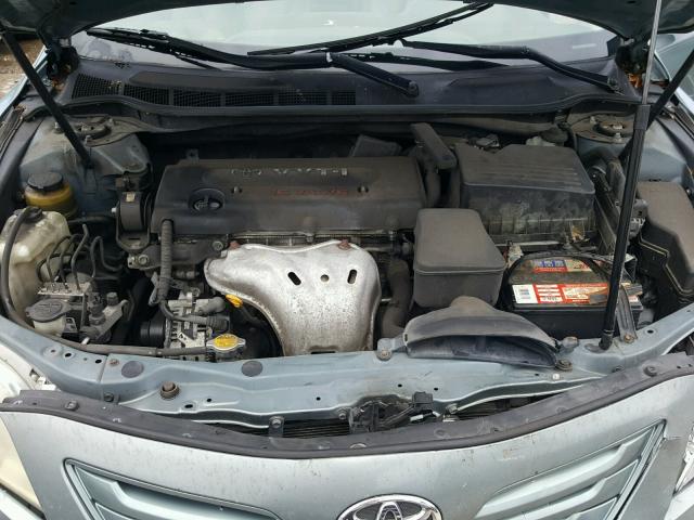 4T1BE46K87U642247 - 2007 TOYOTA CAMRY NEW TEAL photo 7