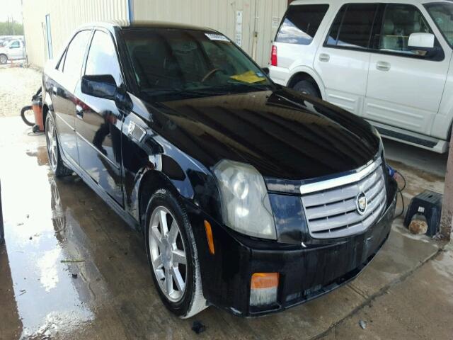 1G6DM577040101425 - 2004 CADILLAC CTS BLACK photo 1