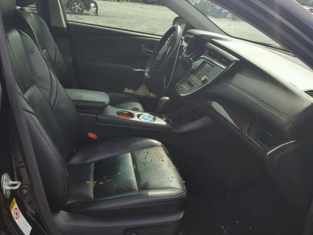 4T1BK1EB4DU022015 - 2013 TOYOTA AVALON BAS BLACK photo 5