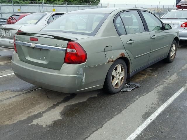 1G1ZT52874F112563 - 2004 CHEVROLET MALIBU LS მწვანე ფოტო 4