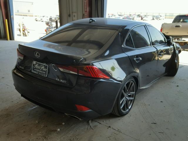 JTHBA1D28J5070906 - 2018 LEXUS IS 200T BLACK photo 4