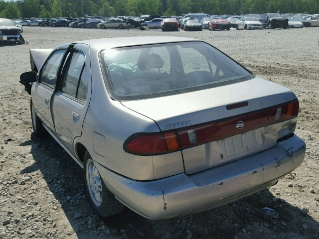 3N1AB41D9XL091261 - 1999 NISSAN SENTRA BAS SILVER photo 3