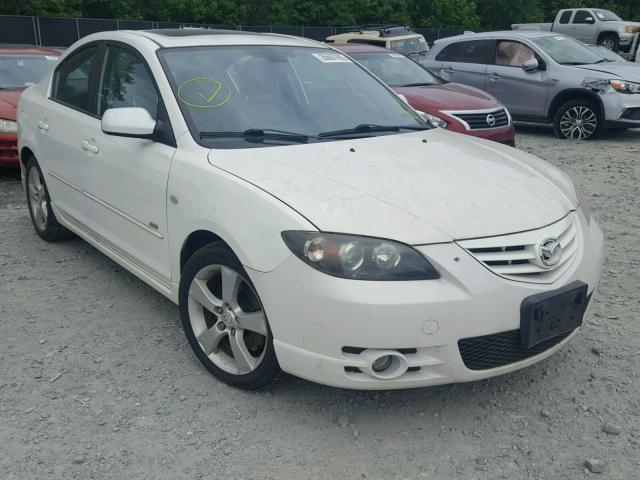 JM1BK323761422779 - 2006 MAZDA 3 S WHITE photo 1