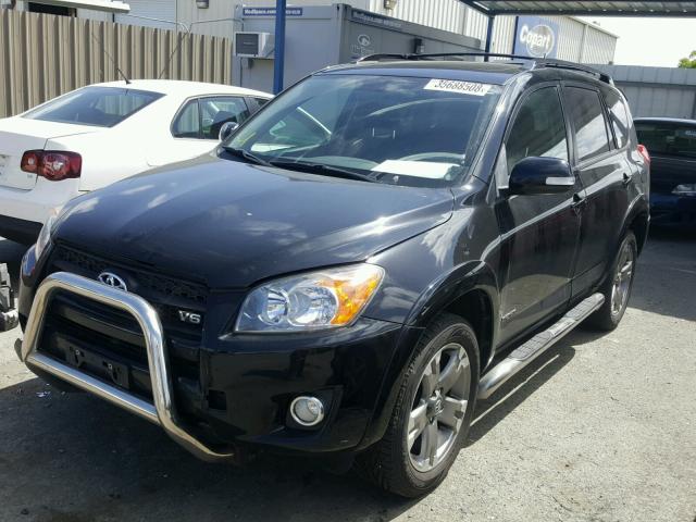 JTMRK4DV9B5103244 - 2011 TOYOTA RAV4 SPORT BLACK photo 2