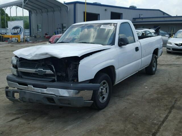 1GCEC14V63E272696 - 2003 CHEVROLET SILVERADO WHITE photo 2