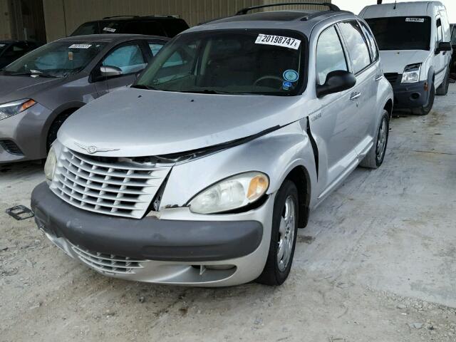 3C8FY4BBX1T684535 - 2001 CHRYSLER PT CRUISER SILVER photo 2