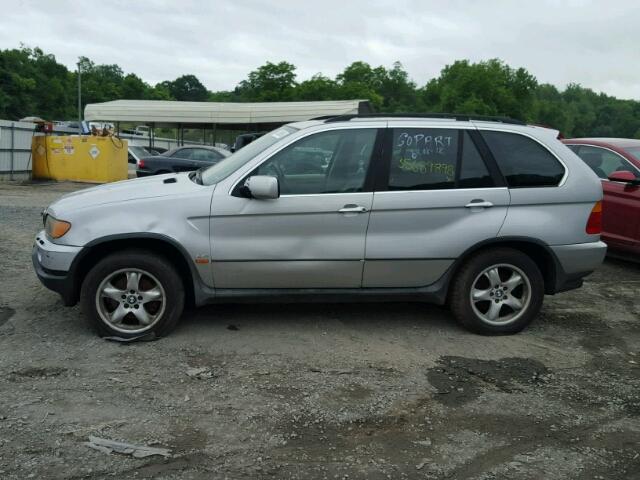 5UXFB33523LH42255 - 2003 BMW X5 4.4I SILVER photo 9