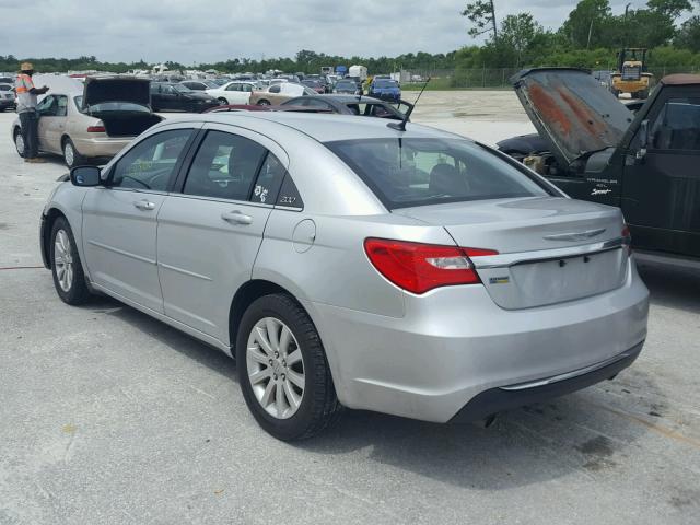 1C3BC1FG2BN552605 - 2011 CHRYSLER 200 TOURIN GRAY photo 3