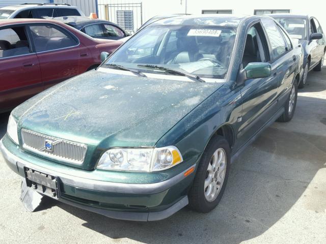 YV1VS2555YF568442 - 2000 VOLVO S40 GREEN photo 2