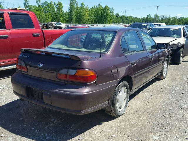 1G1NE52JXY6285804 - 2000 CHEVROLET MALIBU LS MAROON photo 4