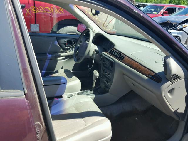 1G1NE52JXY6285804 - 2000 CHEVROLET MALIBU LS MAROON photo 5