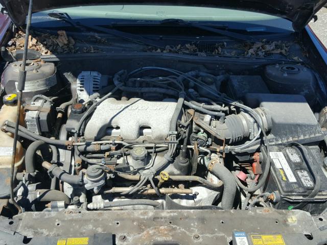 1G1NE52JXY6285804 - 2000 CHEVROLET MALIBU LS MAROON photo 7