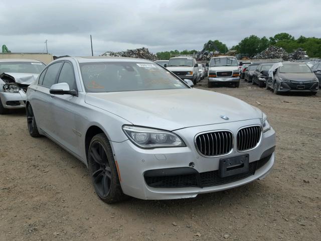 WBAYF8C56DD140797 - 2013 BMW 750LI XDRI SILVER photo 1