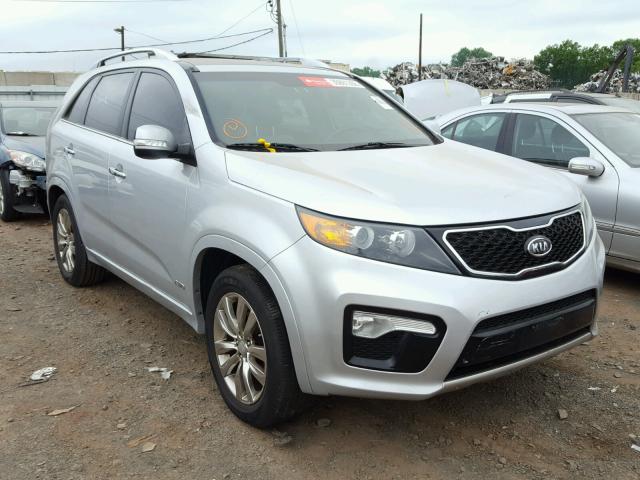 5XYKWDA22CG196276 - 2012 KIA SORENTO SX GRAY photo 1