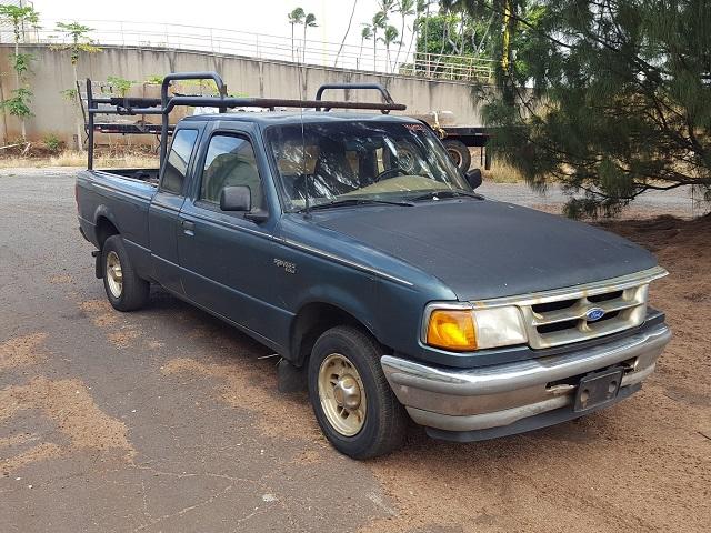 1FTCR14U8TPA48265 - 1996 FORD RANGER GREEN photo 1