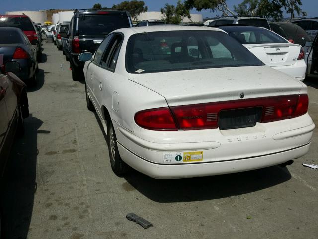 2G4WB52K731130698 - 2003 BUICK REGAL LS WHITE photo 3