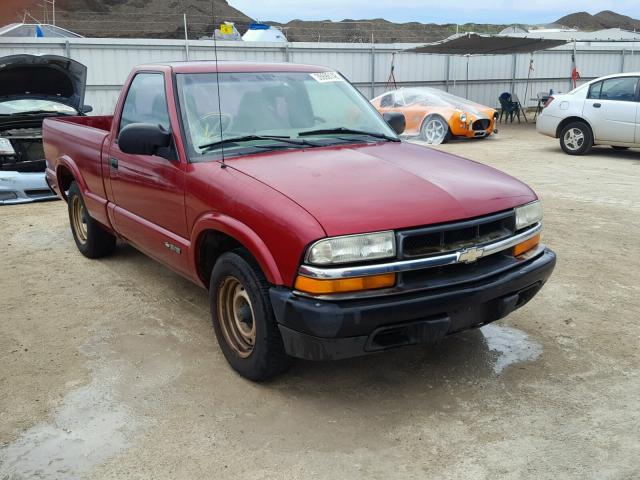 1GCCS145618252051 - 2001 CHEVROLET S TRUCK S1 RED photo 1