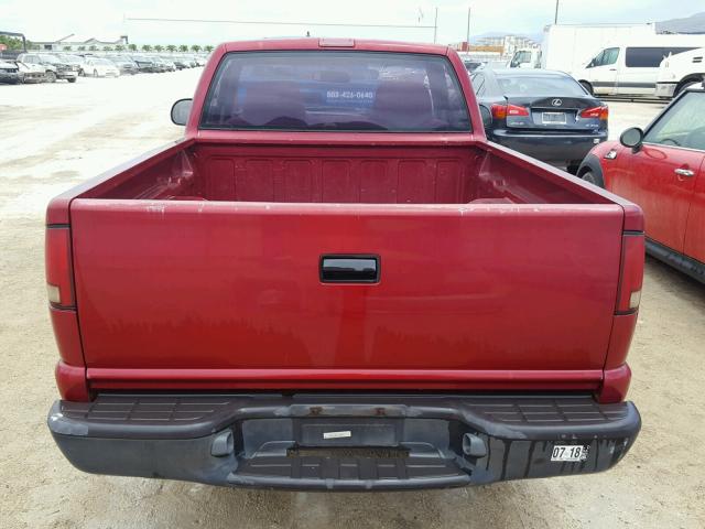 1GCCS145618252051 - 2001 CHEVROLET S TRUCK S1 RED photo 6