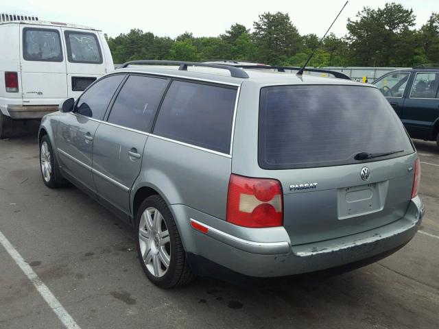 WVWWU63B45E145857 - 2005 VOLKSWAGEN PASSAT GLX 绿色 照片 3
