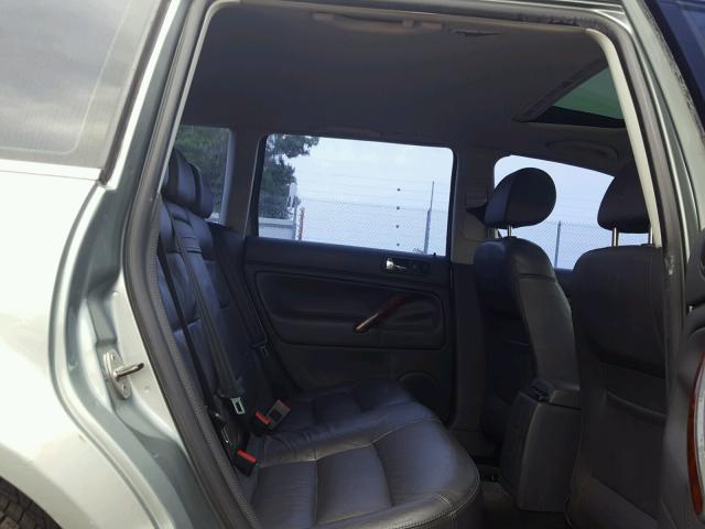 WVWWU63B45E145857 - 2005 VOLKSWAGEN PASSAT GLX 绿色 照片 6