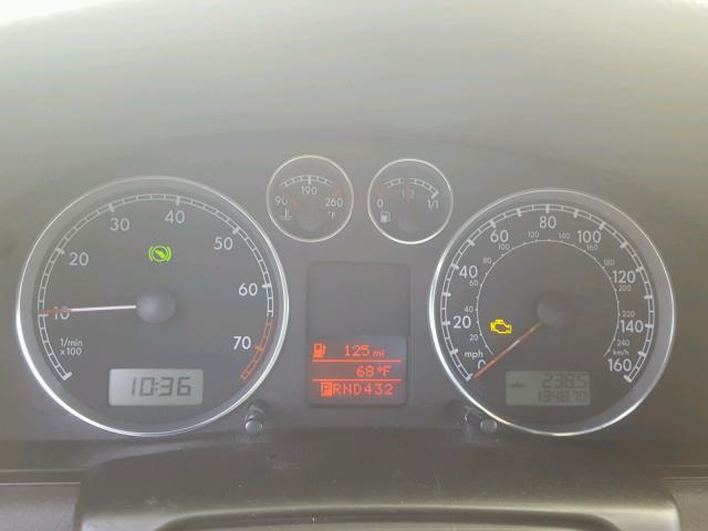 WVWWU63B45E145857 - 2005 VOLKSWAGEN PASSAT GLX 绿色 照片 8