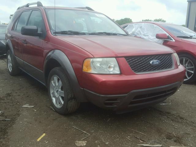 1FMZK01176GA14143 - 2006 FORD FREESTYLE RED photo 1