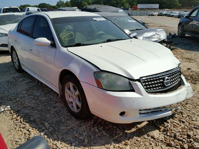 1N4AL11D65C124594 - 2005 NISSAN ALTIMA S WHITE photo 1