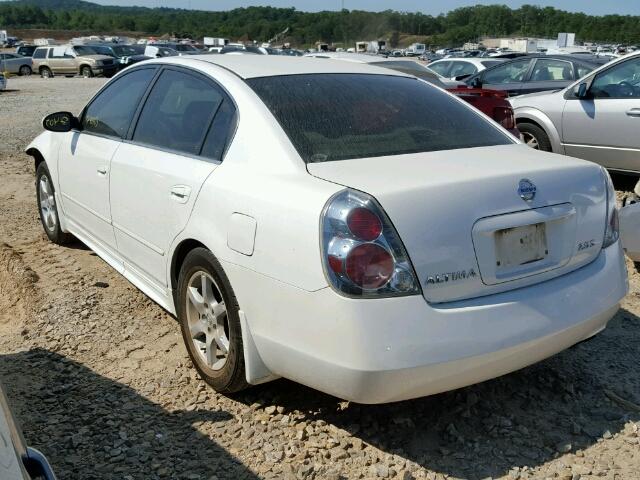 1N4AL11D65C124594 - 2005 NISSAN ALTIMA S WHITE photo 3