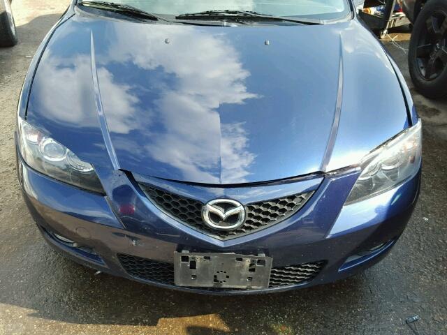 JM1BK32F991225269 - 2009 MAZDA MAZDA3I BLUE photo 9