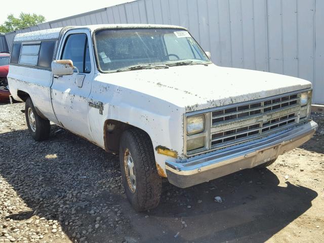 1GCGC24MXFJ150053 - 1985 CHEVROLET C20 WHITE photo 1