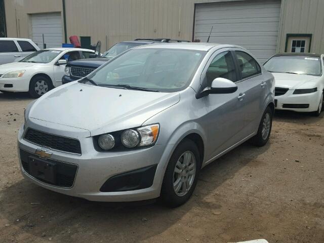 1G1JC5SB2E4179030 - 2014 CHEVROLET SONIC LT SILVER photo 2