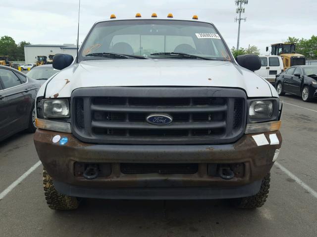 1FTSX31L42EC57134 - 2002 FORD F350 SRW S GRAY photo 9