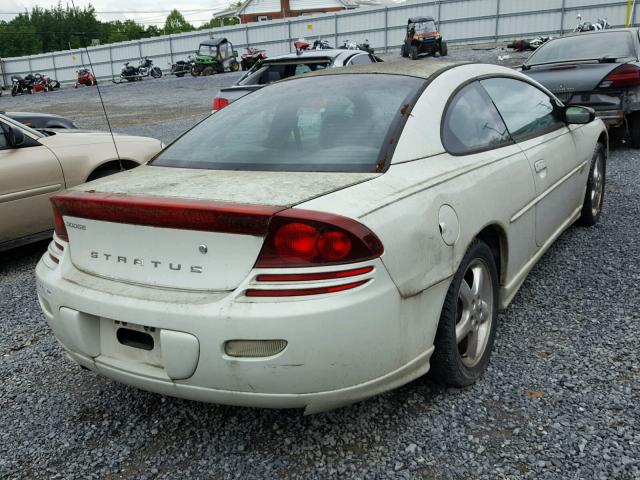 4B3AG52H22E147216 - 2002 DODGE STRATUS R/ WHITE photo 4