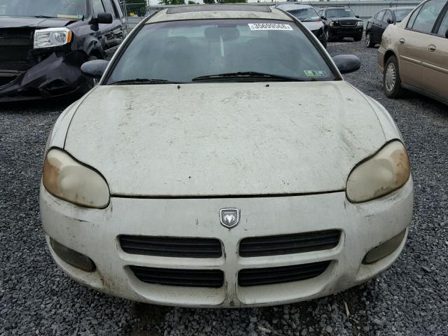 4B3AG52H22E147216 - 2002 DODGE STRATUS R/ WHITE photo 9