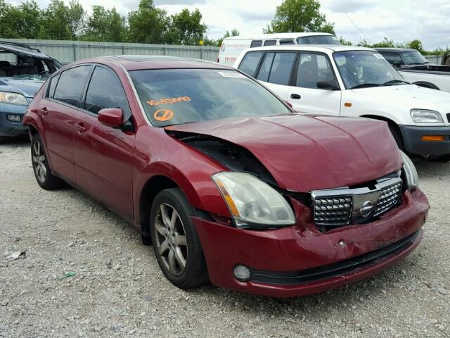 1N4BA41EX6C831493 - 2006 NISSAN MAXIMA SE MAROON photo 1