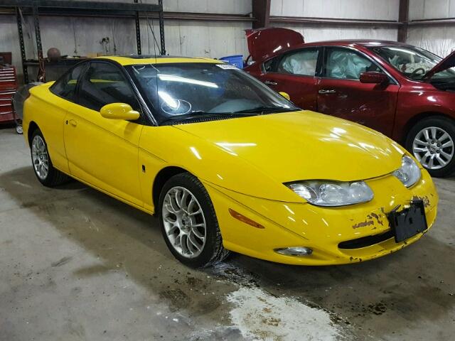 1G8ZR12741Z107069 - 2001 SATURN SC2 YELLOW photo 1