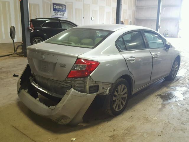 19XFB2F95CE007575 - 2012 HONDA CIVIC EXL 银色 照片 4