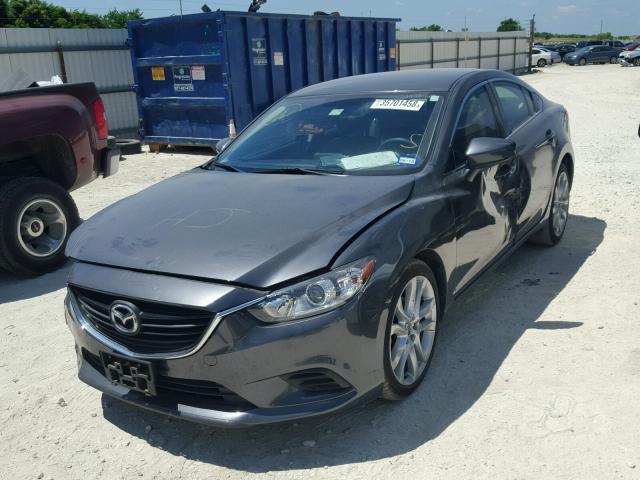 JM1GJ1V51G1477692 - 2016 MAZDA 6 TOURING CHARCOAL photo 2