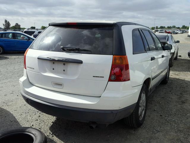 2C8GF48495R349889 - 2005 CHRYSLER PACIFICA WHITE photo 4