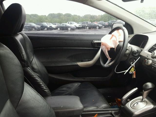 2HGFG12998H574676 - 2008 HONDA CIVIC EXL GRAY photo 5