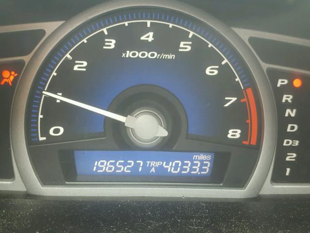 2HGFG12998H574676 - 2008 HONDA CIVIC EXL GRAY photo 8