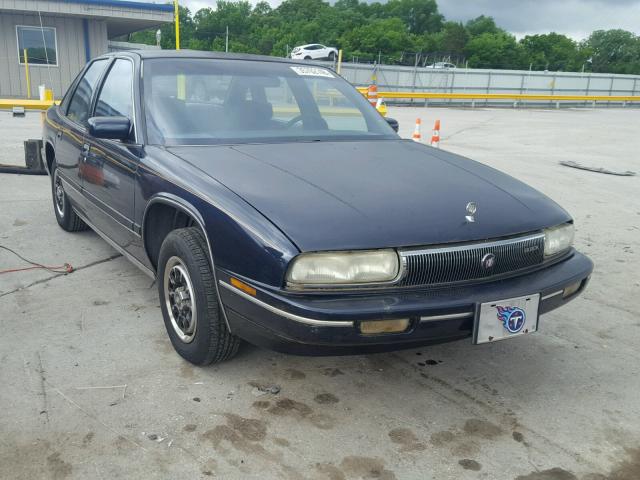 2G4WB54T7N1463055 - 1992 BUICK REGAL CUST BLUE photo 1